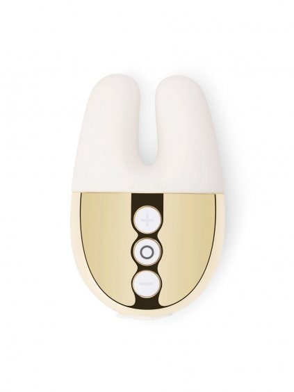 Chrome Le Wand Doppelvibrator - Gold