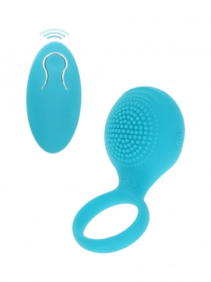 TOYJOY Happiness Tickle Brush C-Ring - Blue