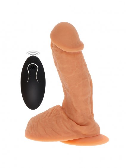 TOYJOY Get Real vibrierender Silikondildo - Heller Hautton