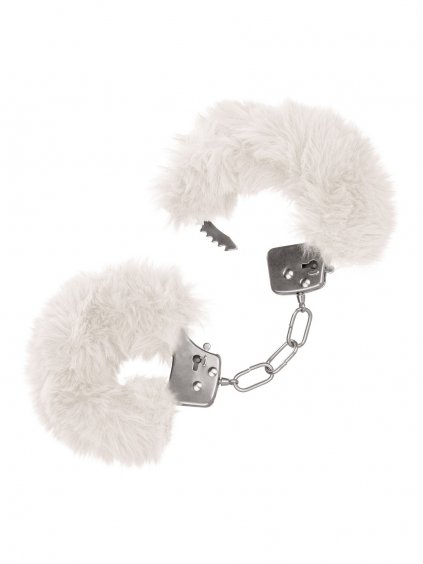 CalExotics Ultra Fluffy Furry Cuffs - White