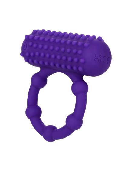 CalExotics Couples Enhancers 5 Bead Maximus Ring - Purple