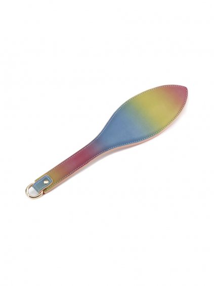NS Novelties Spectra Bondage Paddle - Rainbow