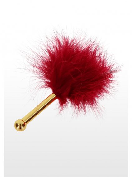 Taboom Bondage in Luxury Feather Tickler - Red