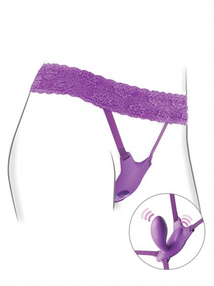 Pipedream Fantasy For Her G-Spot Butterfly Strap-On - Purple