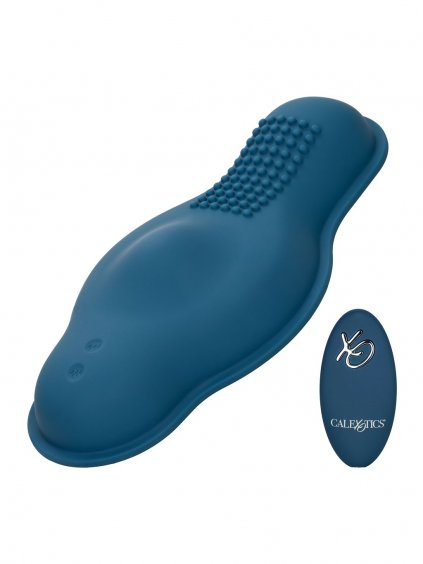 CalExotics Ferngesteuerter Vibrator Dual Rider Bump and Grind - Blau