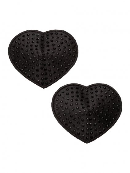 CalExotics Radiance Heart Gem Pasties - Black