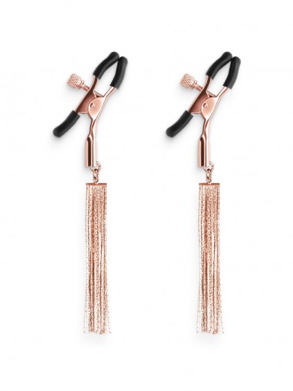 NS Novelties Bound Nipple Clamps D2 - Rose Gold