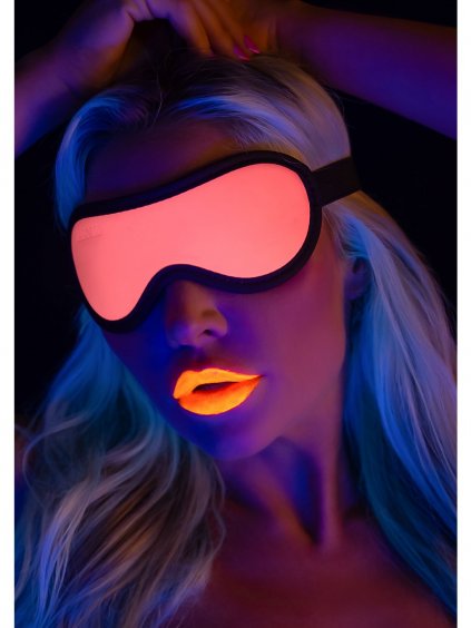 Taboom Glow In the Dark Blindfold - Pink