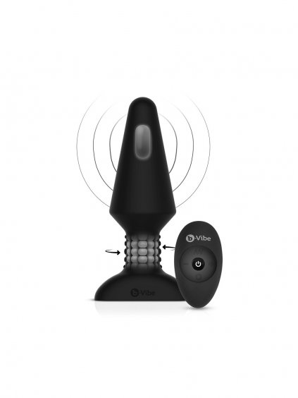 B-Vibe Rimming Plug XL - Black