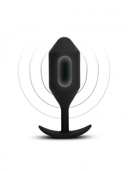 B-Vibe Vibrating Snug Plug XXL - Black