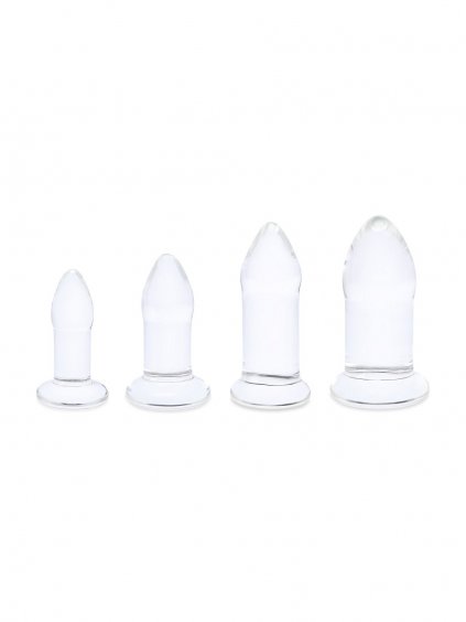 B-Vibe Anal Dilators Set - Transparent