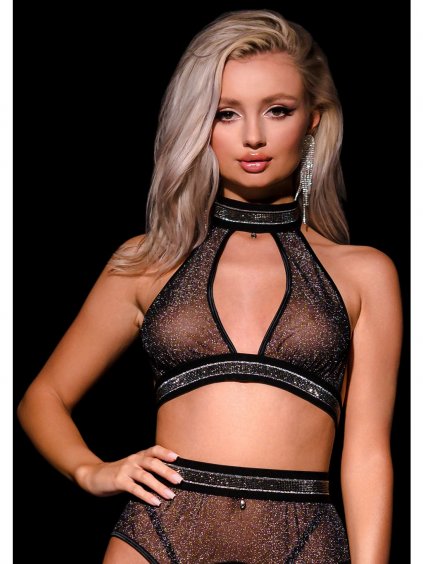 Oh My G! OhMyG! Las Vegas Bra - Silver - L/XL