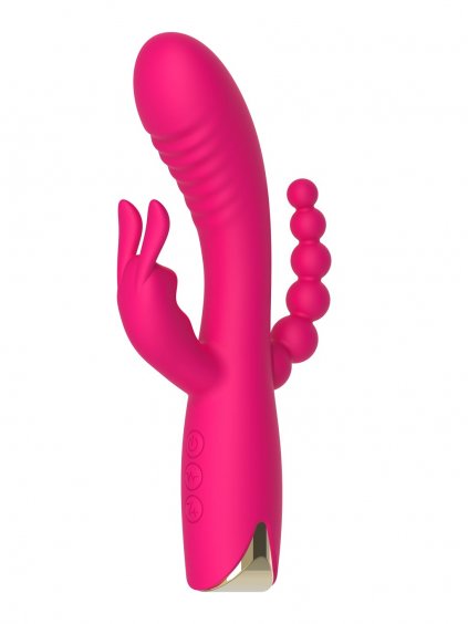 ToyJoy Designer Edition Aphrodite Triple Vibrator - Pink