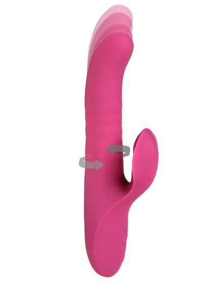 ToyJoy Designer Edition Venus z pchająco-obrotowym klimatem – różowy