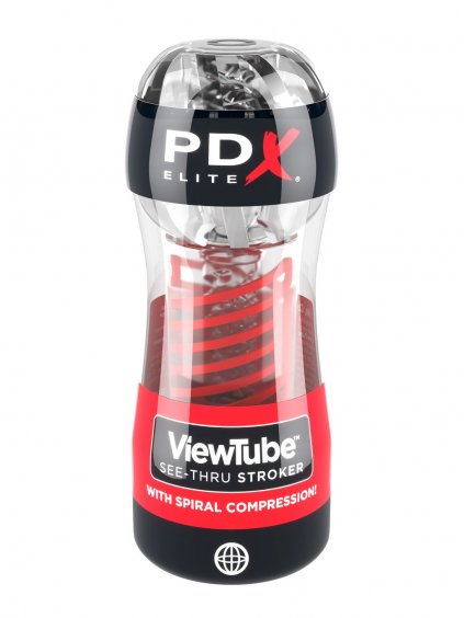Pipedream PDX Elite Viewtube 2 - Transparent