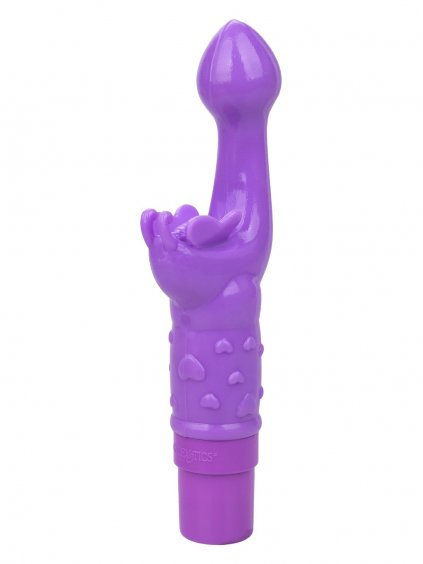 Kiss Vibes CalExotics Rechargeable Butterfly Kiss - Purple