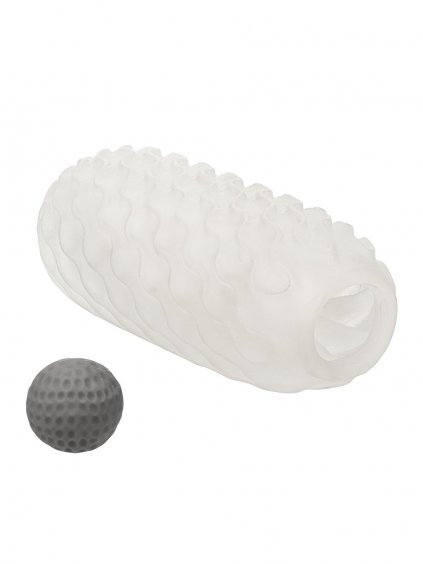 CalExotics Boundless Reversible Squishy Ball Stroker - Grey