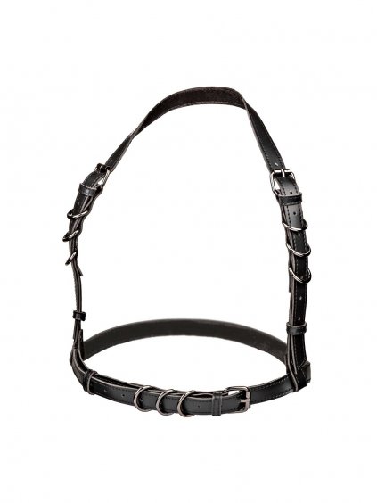 CalExotics Euphoria Collection Halter Buckle Harness - Black