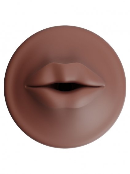 Autoblow AI Ultra Mouth Sleeve - Brown skin tone