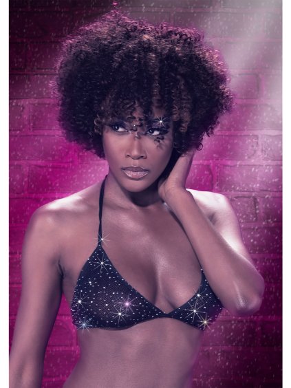 CalExotics Radiance Triangle Bikini Top - Black - O/S