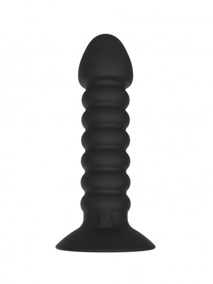 ToyJoy Anal Play Vibrating Anal Plug Medium - Black