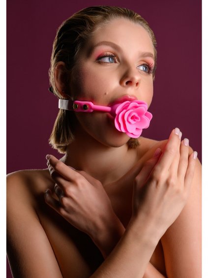 Taboom Malibu Rose Ball Gag - Pink