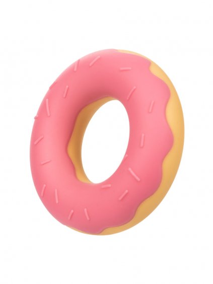 CalExotics Naughty Bits Dickin’ Donuts Silicone Donut Cock Ring - Pink