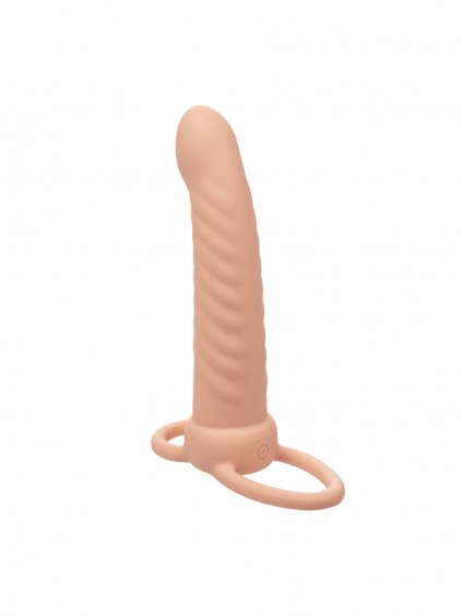 Podwójny penetrator CalExotics Performance Maxx z akumulatorem – karnacja jasna
