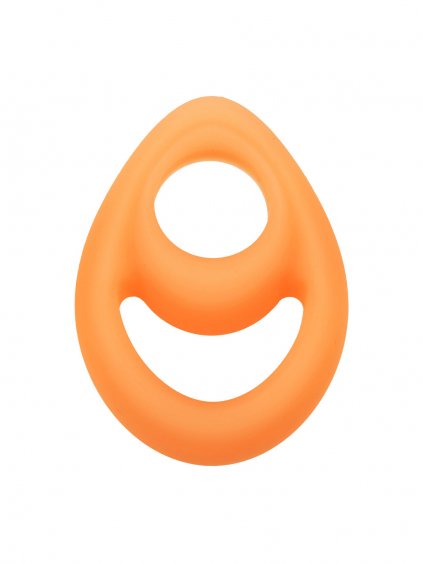 CalExotics Alpha Glow-In-The-Dark Liquid Silicone Teardrop Ring - Glow in the dark