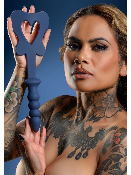 Taboom Silicone Supreme Silikonpaddel und Plug - Blau
