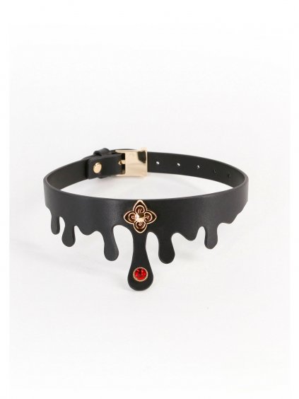NS Novelties Fetish & Fashion Elvira Halsband - Schwarz