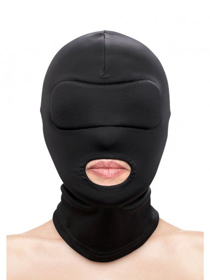 NS Novelties Fetish & Fashion Mouth Hood - Schwarz