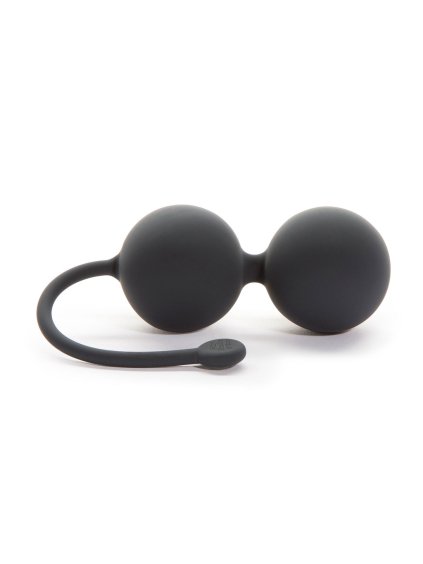 Fifty Shades of Grey Tighten and Tense Silikon Jiggle Balls - Schwarz