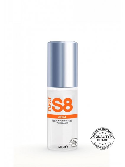 Stimul8 S8 WB Anal Lube 50ml / Gleitgel 50ml