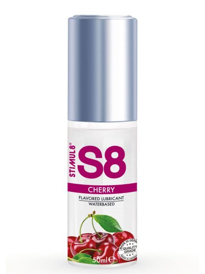 Stimul8 S8 WB Flavored Lube 50ml / lubrikačný gél 50ml - Čerešňa