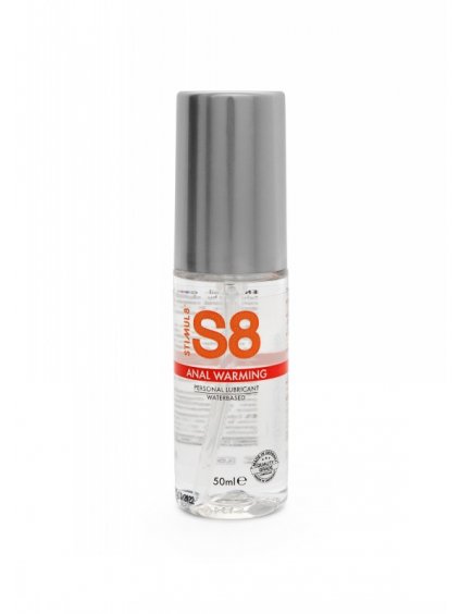 7333 2 stimul8 s8 wb warming anal lube 50ml lubrikacni gel 50ml