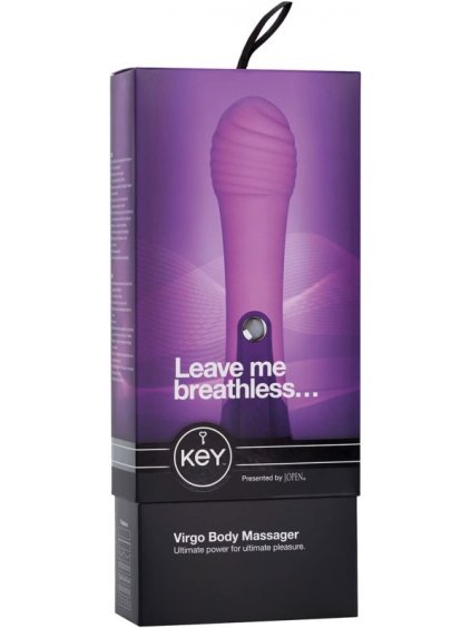 7822 2 key virgo lavender silikonovy vibrator