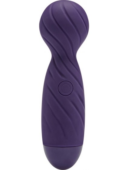 8053 5 ladou by toyjoy touche wand massager purple silikonovy masazni vibrator