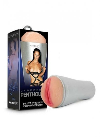 8065 11 topco penthouse deluxe cyberskin vibrating stroker laly realisticky masturbator