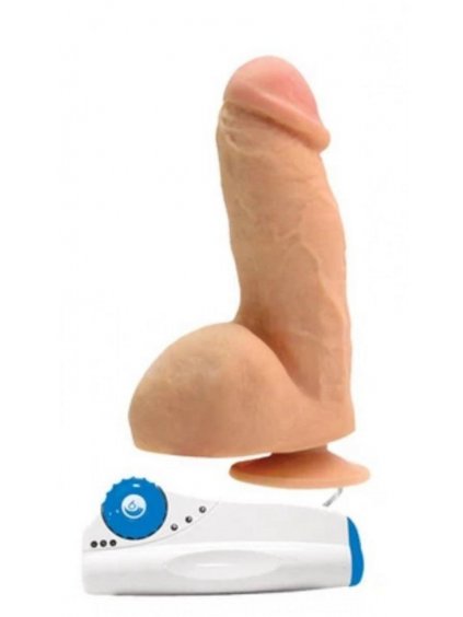 8320 2 topco average joe the nerd sheldon vibrating realisticke vibracni dildo