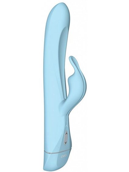 8518 5 ovo k6 rabbit vibrator aqua