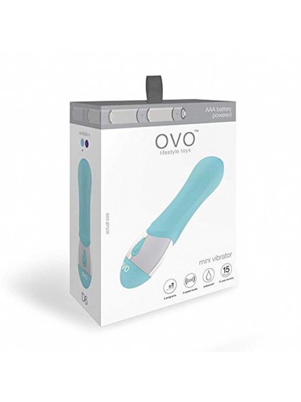 8521 2 ovo d6 mini vibrator aqua