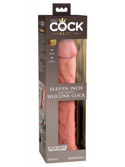 8959 5 pipedream king cock elite 11 dual density silicone cock