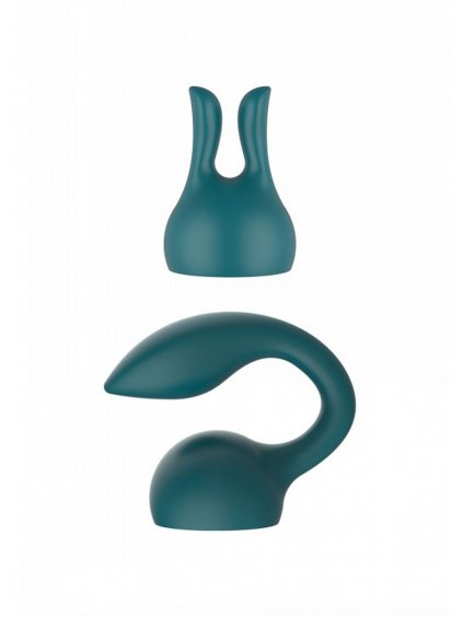 XOCOON - Attachments Personal Massager / nástavce pro masážní hlavice - Green