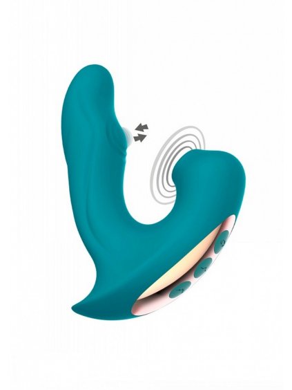 9658 9 xocoon eternal love vibe stimulator vibrator green