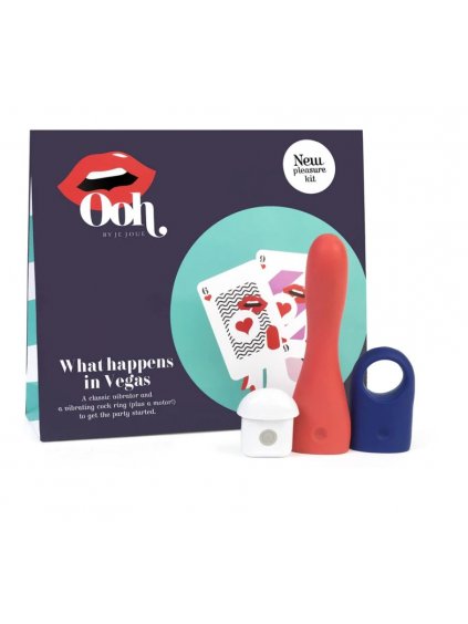 Ooh by JeJoue – Vegas-Erlebnisset + Aufsatz für Auflegevibrator GRATIS