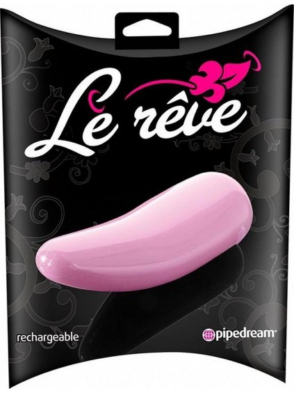 9832 2 pipedream le reve curve massager ruzova