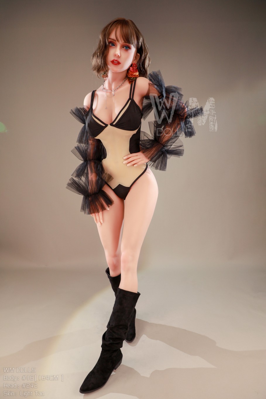 WMDolls Realistická panna WM-DOLL - TPE SexDoll 164cm / head 242
