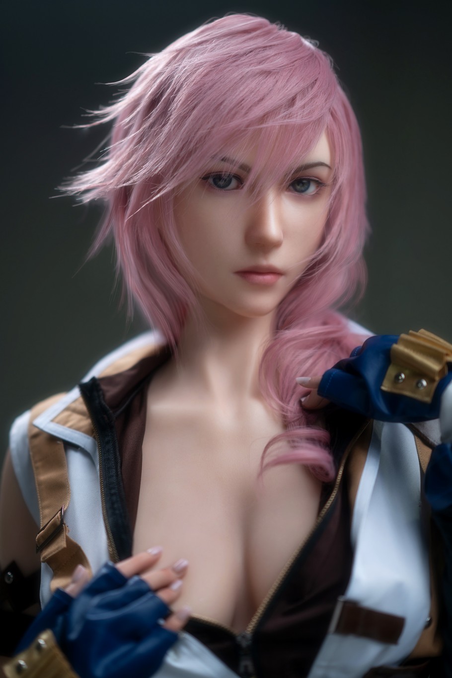 Game Lady Doll 171cm (Fair) Big Breast G-cup - face 19. Lightning from Final Fantasy XIII