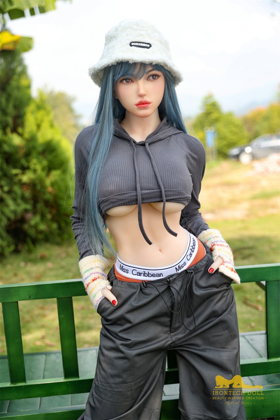 Irontech doll 159cm Plus S41 Joline - silikonová hlava + TPE tělo